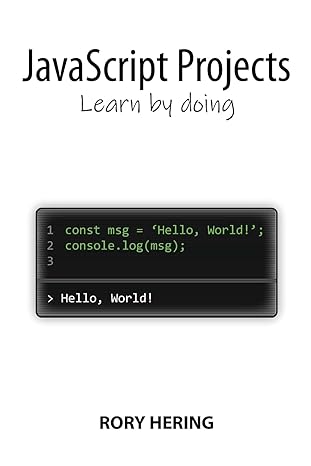 JavaScript Projects: Learn by doing